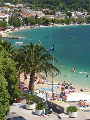 Chorvátsko, Gradac, Apt. Mirna - pláže