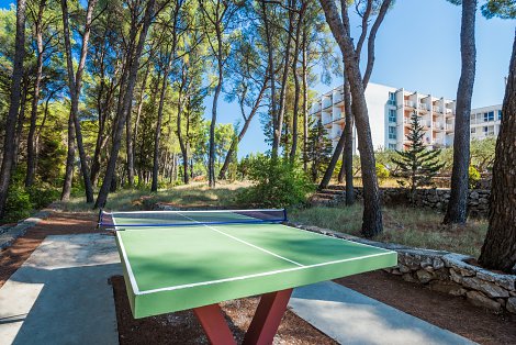 Chorvátsko, ostrov Hvar, Jelsa - hotel Hvar - stolný tenis