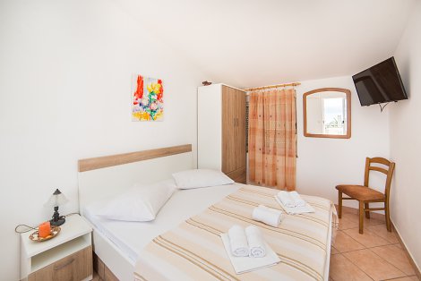 Chorvátsko, Gradac, apartmány Mirna  - 1/2 štúdio č. 1