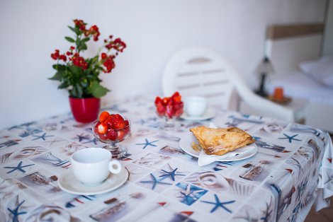 Chorvátsko, Gradac, apartmány Mirna  - 1/2 štúdio č. 1