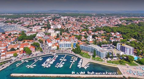 Chorvátsko, Biograd na Moru, hotel Adriatic