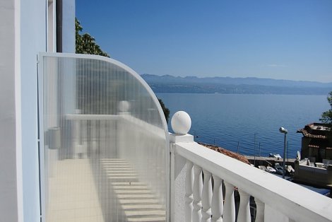 Chorvátsko, Kvarner, Lovran - hotel Park - izba morská strana - balkón