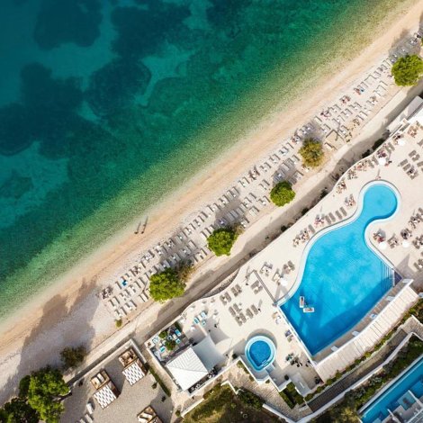 Chorvátsko, Igrane, TUI BLUE Adriatic Beach - pláž a bazén