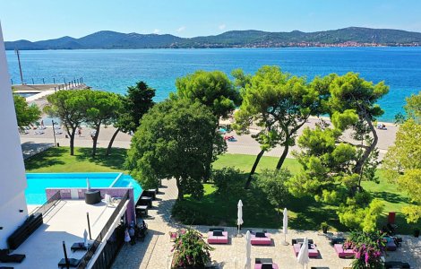 Chorvátsko, Biograd na Moru, hotel Adriatic