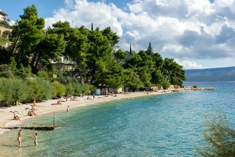 Chorvátsko, Omiš - Nemira - pláže