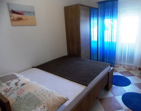 Chorvátsko, ostrov Vir, apartmány Lalič Ivica - apt. č. 1 - 1. spálňa