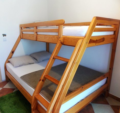 Chorvátsko, ostrov Vir, apartmány Lalič Ivica - apt. č. 2 (1. poschodie) - 2. spálňa
