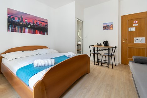 Dovolenka Baška Voda - hotel Palac - dvojlôžková izba s prístelkou