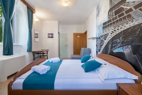 Dovolenka Baška Voda - hotel Palac - dvojlôžková izba