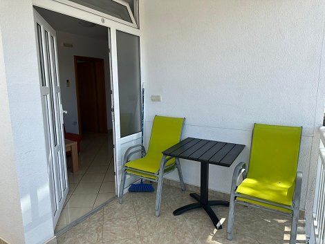 Chorvátsko, Baška Voda, apartmány Antunovič - apt. 1/2+2 na 1. poschodí - terasa