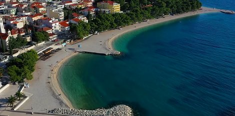 Dovolenka / zájazdy / cestovanie, Chorvátsko, Baška Voda, apartmány Antunovič - pláž