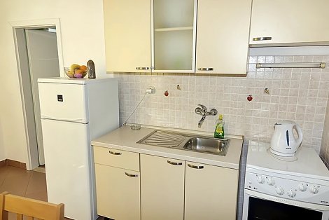 Chorvátsko, Baška Voda, apartmány Roza - 1/4 apt. ROZA - kuchyňa