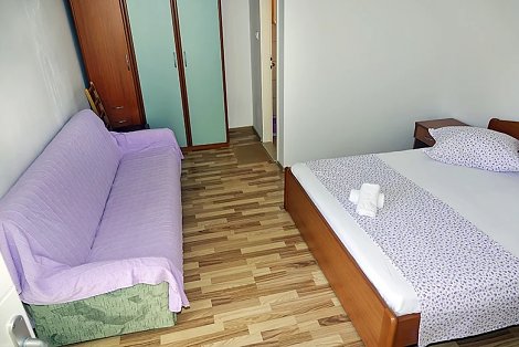 Chorvátsko, Baška Voda, apartmány Roza - 1/4 apt.  ROZA 2. spálňa
