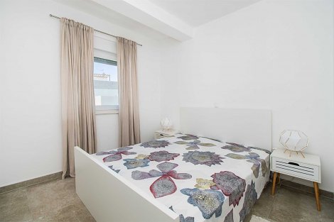 Chorvátsko, Vodice, apartmány Benmi  - apt. 1 -  spálňa