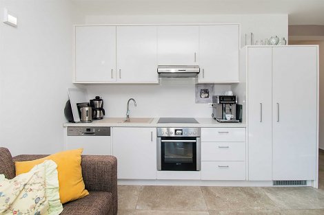 Chorvátsko, Vodice, apartmány Benmi  - apt. 2 -  kuchyňa