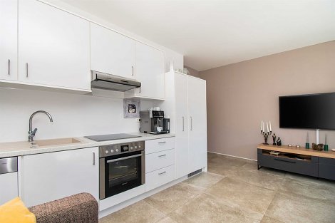 Chorvátsko, Vodice, apartmány Benmi  - apt. 2 -  kuchyňa