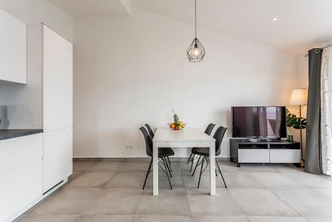 Chorvátsko, Pisak - apartmány Dodo - kuchyňa