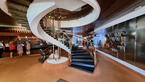 Chorvátsko, ostrov Krk, Omišalj  - Hotel Adriatic a depandance - recepcia