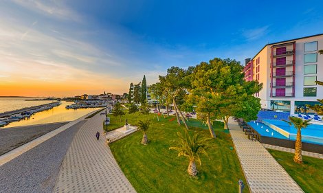 Chorvátsko, Biograd na Moru, hotel Adriatic
