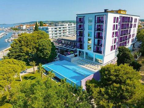 Chorvátsko, Biograd na Moru, hotel Adriatic