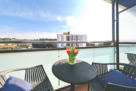 Chorvátsko, Biograd na Moru, hotel Ilirija  - COMFORT izba - balkón