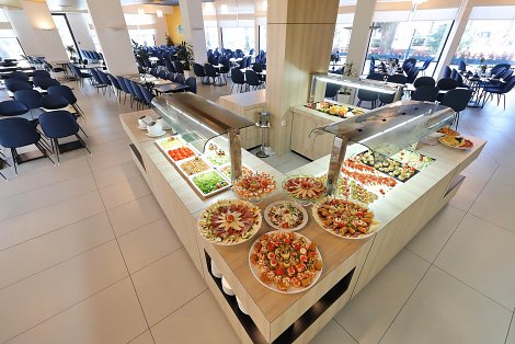 Chorvátsko, Biograd na Moru, hotel Ilirija -  reštaurácia