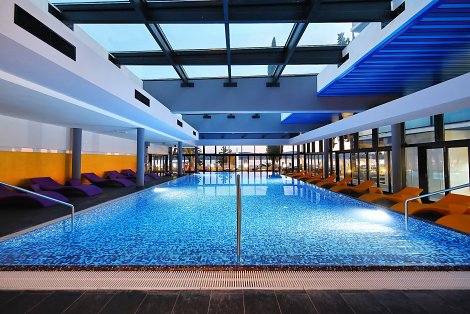 Chorvátsko, Biograd na Moru, hotel Ilirija - vnútorný bazén