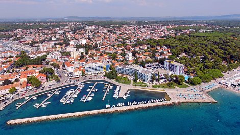 Chorvátsko, Biograd na Moru, hotel Ilirija