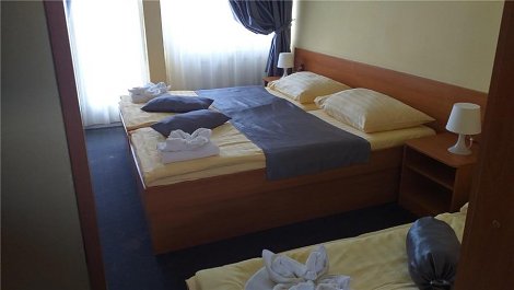Chorvátsko, poloostrov Istria, Pula, hotel Pula - izba 1/2+1