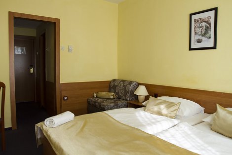 Chorvátsko, poloostrov Istria, Pula, hotel Pula - izba 1/2