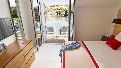 Chorvátsko, ostrov Koločep - hotel TUI BLUE Kalamota Island - izba STANDARD výhľad more