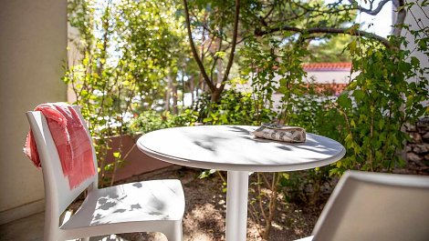 Chorvátsko, Igrane, TUI BLUE MAKARSKA  izba STANDARD - terasa