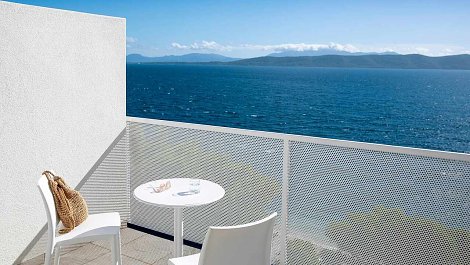 Chorvátsko, Igrane, TUI BLUE MAKARSKA  izba STANDARD výhľad more - balkón