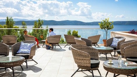 Chorvátsko, Igrane, TUI BLUE MAKARSKA - terasa