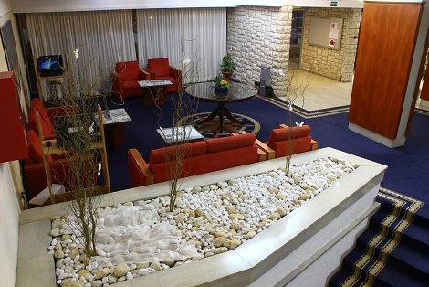 Chorvátsko, poloostrov Istria, Pula, hotel Pula - lobby