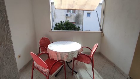 Chorvátsko, Omiš - Duče, štúdiá Marin - štúdio 1, 1/2+1 - balkón