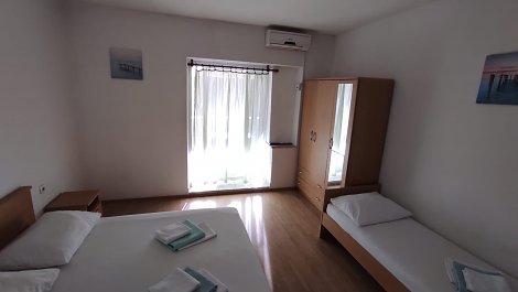 Chorvátsko, Omiš - Duče, štúdiá Marin - štúdio 3, 1/2+1