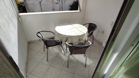 Chorvátsko, Omiš - Duče, štúdiá Marin - štúdio 3, 1/2+1 - balkón