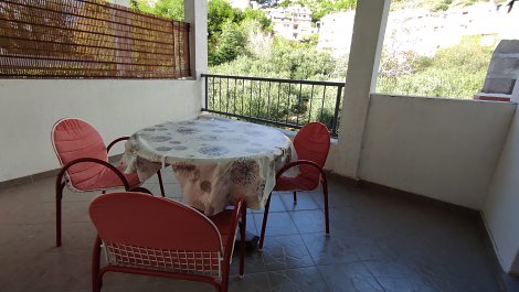 Chorvátsko, Omiš - Duče, štúdiá Marin - štúdio 5, 1/2+1 - balkón