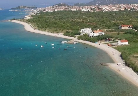 Chorvátsko, Vodice, Štúdiio Jelena - pláž