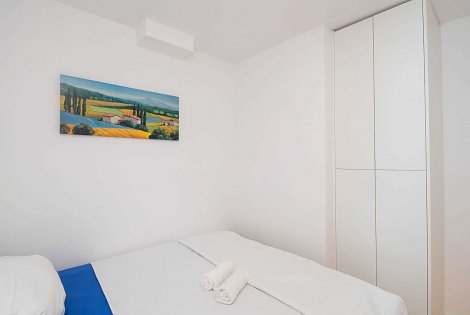 Chorvátsko, Vodice, apartmán Rita - 2. spálňa